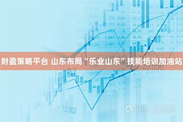 财盈策略平台 山东布局“乐业山东”技能培训加油站